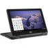 Dell 2 en 1 Chromebook 5190 11.6" HD, Intel Celeron N3350 1.10GHz, 4GB, 32GB, Chrome OS, Negro/Gris ― Teclado en Inglés