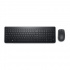 Kit de Teclado y Mouse Dell KM3322W, Inalámbrico, RF Inalámbrico, Negro, Español  2