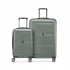 Delsey Kit de Maletas COMETE+, 20"/24", Cerradura de Combinación TSA, Verde, 2 Piezas