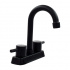 Dica Llave Mezcladora para Lavabo de Baño 4066.2, 4”, 0.25 kg/cm², Negro  1