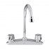 Dica Mezcladora 4333TS, Acero Inoxidable, para Lavabo de Baño