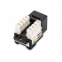 Digitus Jack de Red, Cat5e, Negro  2