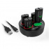 Dobe Estación de Carga Dual para Xbox Series S/X TYX-0645S, USB, Negro  1