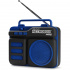 Dolphin Bocina RTX-10 Retro, Bluetooth, Alámbrico/Inalámbrico, Radio FM, Azul  1