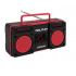 Dolphin Bocina Portátil RTX-20 Retro, Bluetooth, Alámbrico/Inalámbrico, USB, Radio FM, Rojo/Negro  1