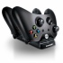 dreamGEAR Estación de Carga con Baterías para Xbox One, Negro - incluye 2 Baterías Recargables  1