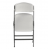 Duna Silla Plegable IDA028A-012, Respaldo duro, Blanco  3