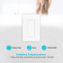 DuoSmart Interruptor de Luz Inteligente e Indicador de Estado LED A10, 1 Botón, WiFi, Blanco  2