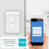 DuoSmart Interruptor de Luz Inteligente e Indicador de Estado LED A20, 2 Botones, WiFi, Blanco  3