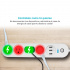 DuoSmart Smart Plug B50, Wi-Fi, 4 Conectores, 10A, Blanco  5