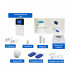 DuoSmart Kit Sistema de Alarma C30, Inalámbrico, WiFi, RF, Incluye Panel/PIR/Magneto/2 Llaveros  5