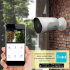 DuoSmart Cámara de Seguridad IP Smart WiFi Bullet IR para Exteriores E30, Inalámbrico, 1920x1080 Full HD, Día/Noche   3