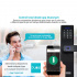 DuoSmart Cerradura Biometrica F20 con Teclado, WiFi, Compatible con Tarjeta MIFARE  4