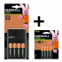 Duracell Cargador para 4 Pilas AA/AAA - Incluye 4 Pilas AA y 4 AAA  1