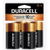Duracell Pila Alcalina D, 1.5V, 4 Piezas  1