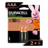 Duracell Pila Recargable AAA, 900mAh, 2 Piezas  1