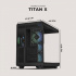 Gabinete DXT Gaming Titan X, Midi-Tower, ATX/Micro-ATX/Mini-ITX, USB 2.0/3.0, sin Fuente, 4 Ventiladores Instalados, Negro - Imagen adicional 5