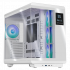 Gabinete DXT Gaming CDXT600WT, Midi-Tower, ATX/Micro-ATX/Mini-ITX, USB 2.0/3.0, sin Fuente, 4 Ventiladores Instalados, Blanco - Imagen adicional 1