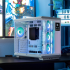 Gabinete DXT Gaming CDXT600WT, Midi-Tower, ATX/Micro-ATX/Mini-ITX, USB 2.0/3.0, sin Fuente, 4 Ventiladores Instalados, Blanco - Imagen adicional 2