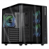 Gabinete DXT Gaming Titan PRO, Mini-Tower, Micro-ATX/Mini-ITX, USB 2.0/3.0, sin Fuente, 3 Ventiladores Instalados, Negro