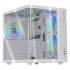 Gabinete DXT Gaming Titan PRO, Mini-Tower, ATX/Micro-ATX/Mini-ITX, USB 2.0/3.0, sin Fuente, 3 Ventiladores Instalados, Blanco