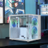 Gabinete DXT Gaming Titan PRO, Mini-Tower, ATX/Micro-ATX/Mini-ITX, USB 2.0/3.0, sin Fuente, 3 Ventiladores Instalados, Blanco - Imagen adicional 2