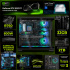 Computadora Gamer DXT Gaming DXTI932GB55070TIT6, Intel Core i9-14900KF, NVIDIA GeForce RTX 5070 Ti, 32GB, 2TB SSD, Wi-Fi, Windows 11 Prueba - Imagen adicional 5