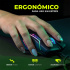 Mouse Gamer Ergonómico Dxt Gaming Grip, Alámbrico, Óptico, 7.200DPI, USB-A, Negro  5