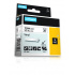 Dymo Cinta 18444 Negro sobre Blanco, Transferencia Térmica, 12 mm x 5.5 Metros, 1 Rollo - Imagen adicional 2