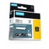 Cinta Dymo 18488 Negro sobre Blanco, para Dymo Rhino  3