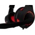 Eagle Warrior Audífonos Gamer ECHO, Alámbrico, 3.5mm, Negro/Rojo  2
