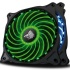 Ventilador Eagle Warrior RGB FAN, 120mm, Negro, 2 Piezas + Tira LED - Imagen adicional 1