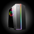 Gabinete Gaming Eagle Warrior Alom con Ventana RGB, Tower, ATX/Micro-ATX, USB 2.0/3.0, sin Fuente, Negro  2