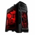 Gabinete Eagle Warrior Blade 3 con Ventana LED Rojo, Tower, ATX/Micro-ATX, USB 2.0/3.0, sin Fuente, Negro  1