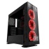 Gabinete Eagle Warrior Blade A3 con Ventana LED Rojo, Tower, ATX/Micro-ATX, USB 2.0/3.0, sin Fuente, Negro  1
