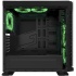 Gabinete Eagle Warrior Blade A3 con Ventana LED Verde, Tower, ATX/Micro-ATX, USB 2.0/3.0, sin Fuente, Negro - Imagen adicional 2