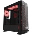 Gabinete Eagle Warrior Blade A6 con Ventana LED Rojo, Tower, ATX/Micro-ATX, USB 2.0/3.0, sin Fuente, Negro  1