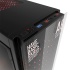 Gabinete Eagle Warrior Blade A6 con Ventana LED Rojo, Tower, ATX/Micro-ATX, USB 2.0/3.0, sin Fuente, Negro  2