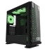 Gabinete Eagle Warrior Blade A6 con Ventana LED Verde, Tower, ATX/Micro-ATX, USB 2.0/3.0, sin Fuente, Negro  1