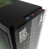 Gabinete Eagle Warrior Blade A6 con Ventana LED Verde, Tower, ATX/Micro-ATX, USB 2.0/3.0, sin Fuente, Negro  2