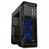Gabinete Eagle Warrior Blade AK con Ventana LED Color Azul, ATX/micro-ATX, 2x USB 2.0/3.0, sin Fuente, Negro