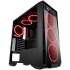 Gabinete Eagle Warrior Skynet con Ventana LED Rojo, Tower, ATX/Micro-ATX, USB 2.0/3.0, sin Fuente, Negro  1