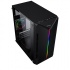 Gabinete Eagle Warrior TITANS con Ventana RGB, Micro-Tower, Micro ATX, USB 3.0, sin Fuente, Negro  1