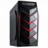 Gabinete Eagle Warrior Mustang, Midi-Tower, ATX/Micro-ATX, USB 2.0/3.0, con Fuente de 450W, Negro/Rojo