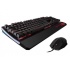 Kit Gamer de Teclado y Mouse Eagle Warrior G75, Alámbrico, USB, Negro (Español)  1