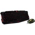 Kit Gamer de Teclado y Mouse Eagle Warrior G79 + G16, Alámbrico, USB, Negro (Español)  1
