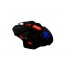 Mouse Gamer Eagle Warrior Óptico Raptor, Alámbrico, USB, 4000DPI, Negro/Rojo  1