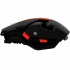 Mouse Gamer Eagle Warrior Óptico Raptor, Alámbrico, USB, 4000DPI, Negro/Rojo  3
