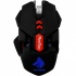 Mouse Gamer Eagle Warrior Óptico Raptor, Alámbrico, USB, 4000DPI, Negro/Rojo  4
