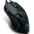 Mouse Gamer Ergonómico Eagle Warrior Óptico Wasp Fighter, Alámbrico, USB, 3200DPI, Negro
